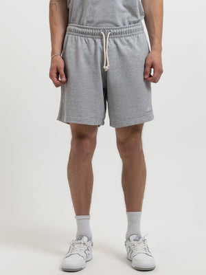 new balance grey shorts