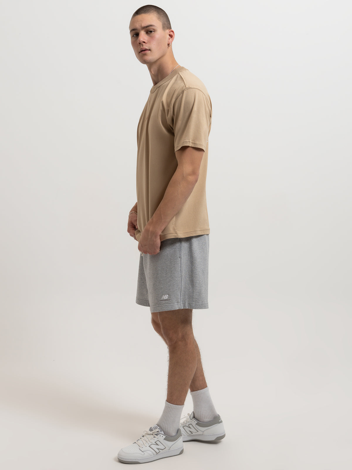 New Balance Athletics Remastered T-Shirt in Incense | Incense