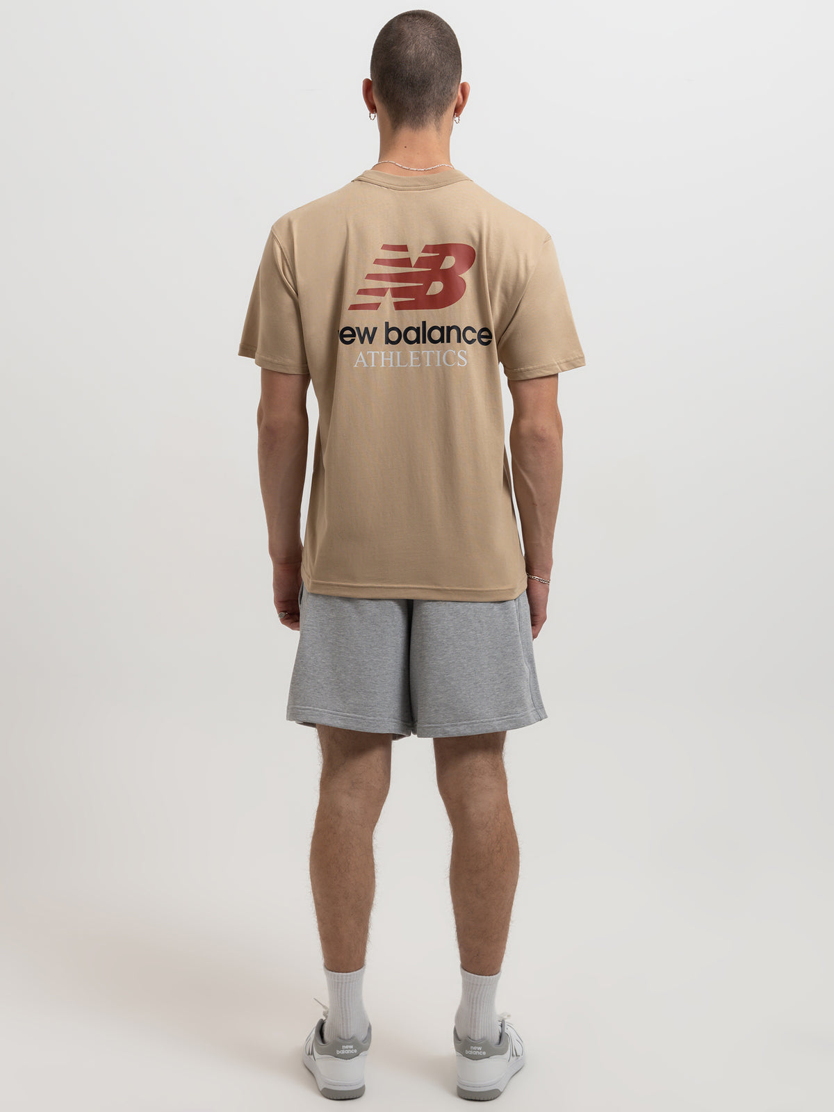 New Balance Athletics Remastered T-Shirt in Incense | Incense