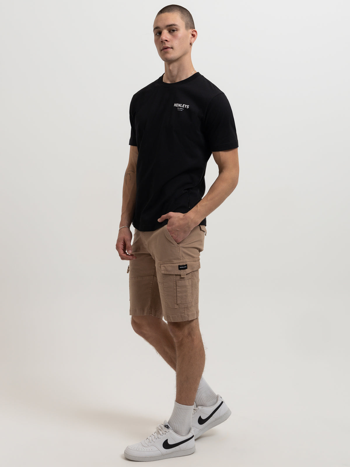 Henleys Leon Shorts in Desert Sand | Desert Sand