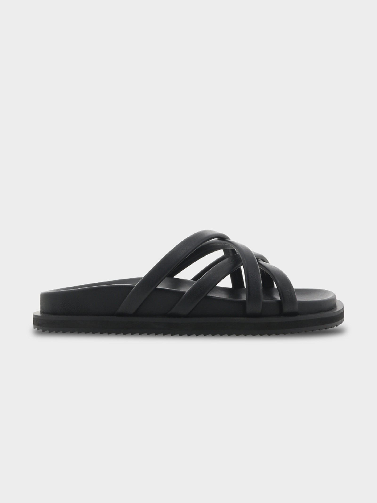 Billini Tamsin Slides in Black Black | Glue Store