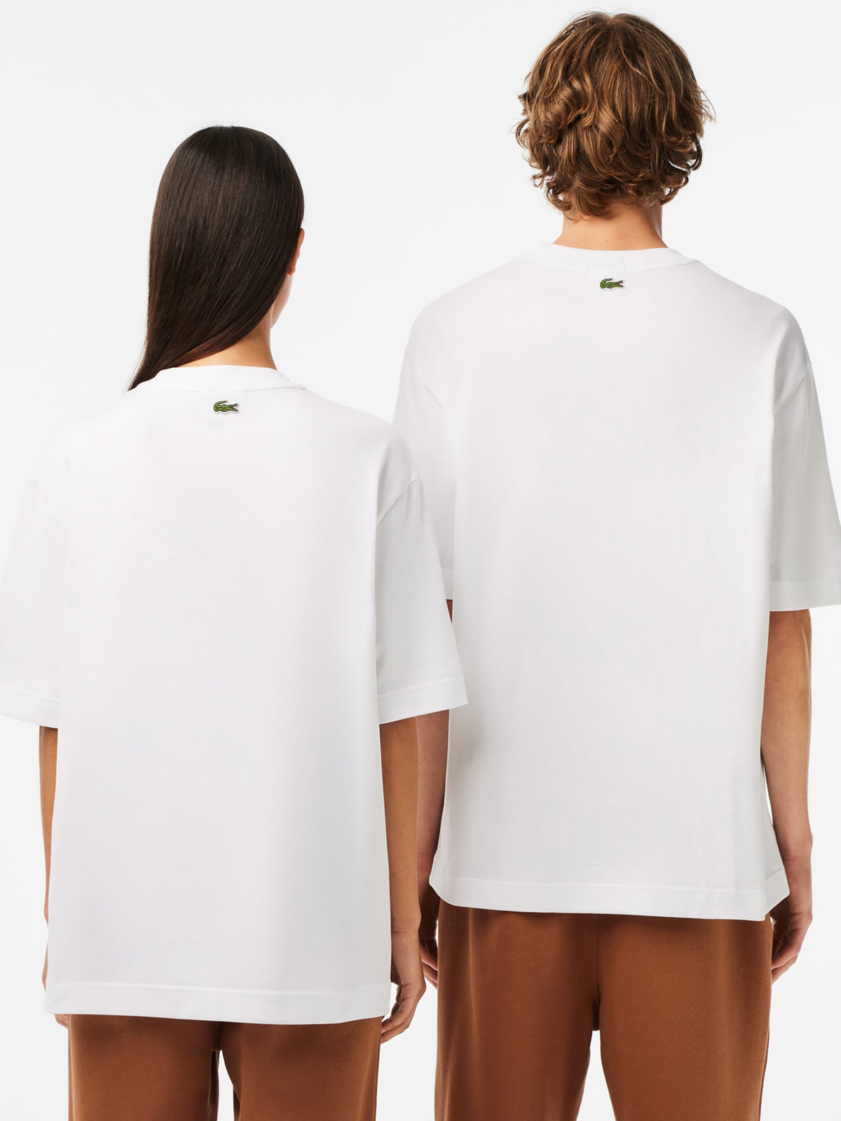 Lacoste Originals Loose T-Shirt in White | White