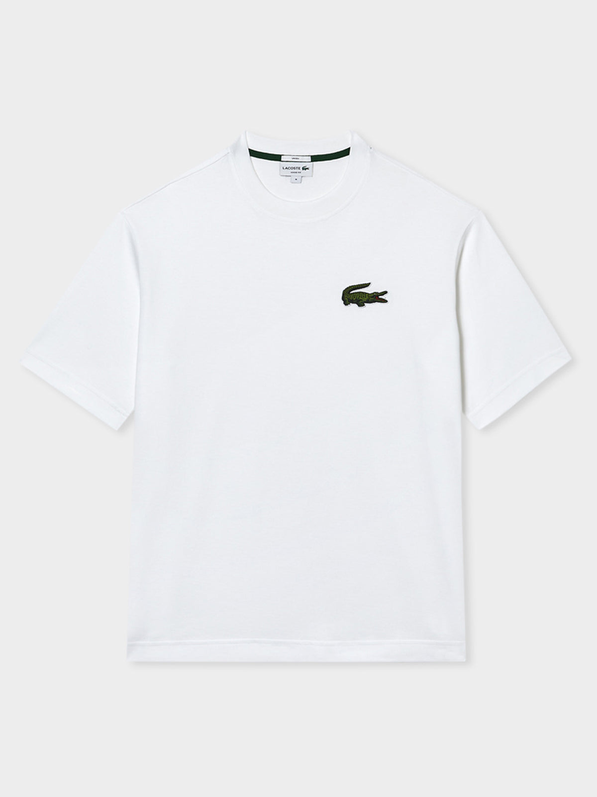 Lacoste Originals Loose T-Shirt in White | White