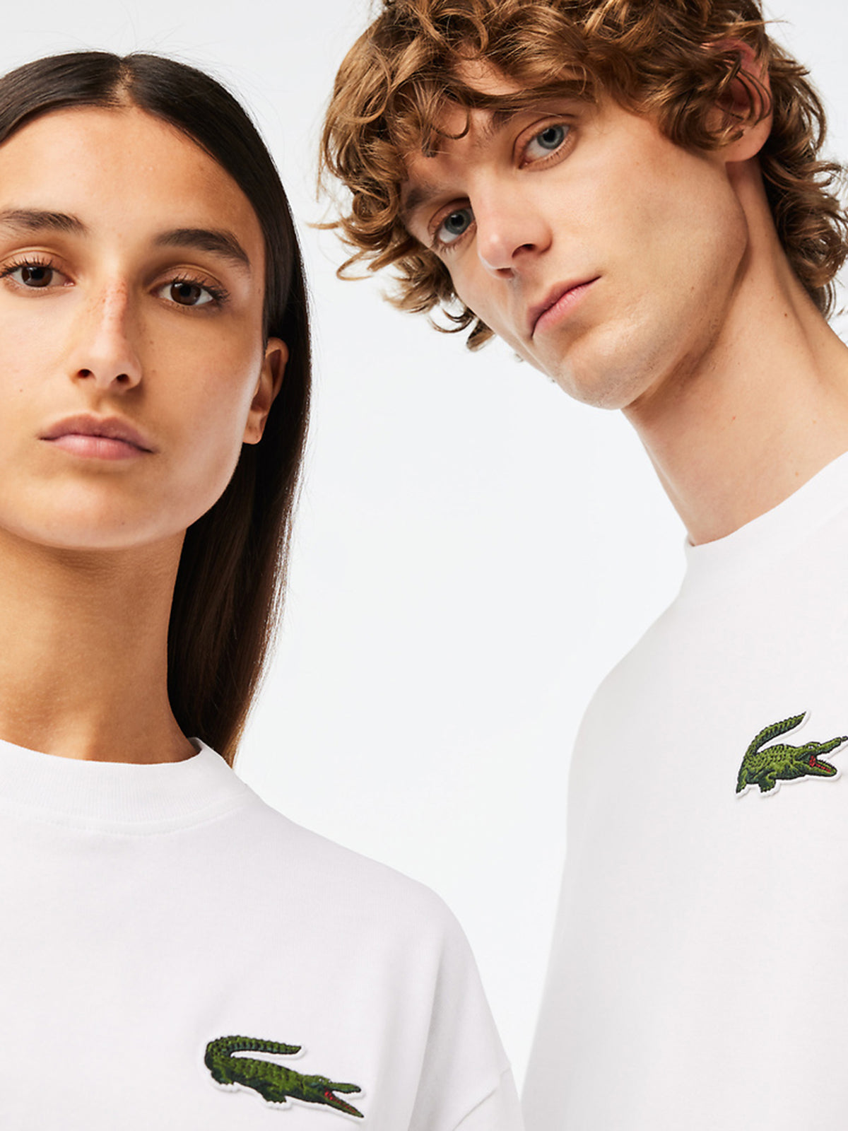 Lacoste Originals Loose T-Shirt in White | White