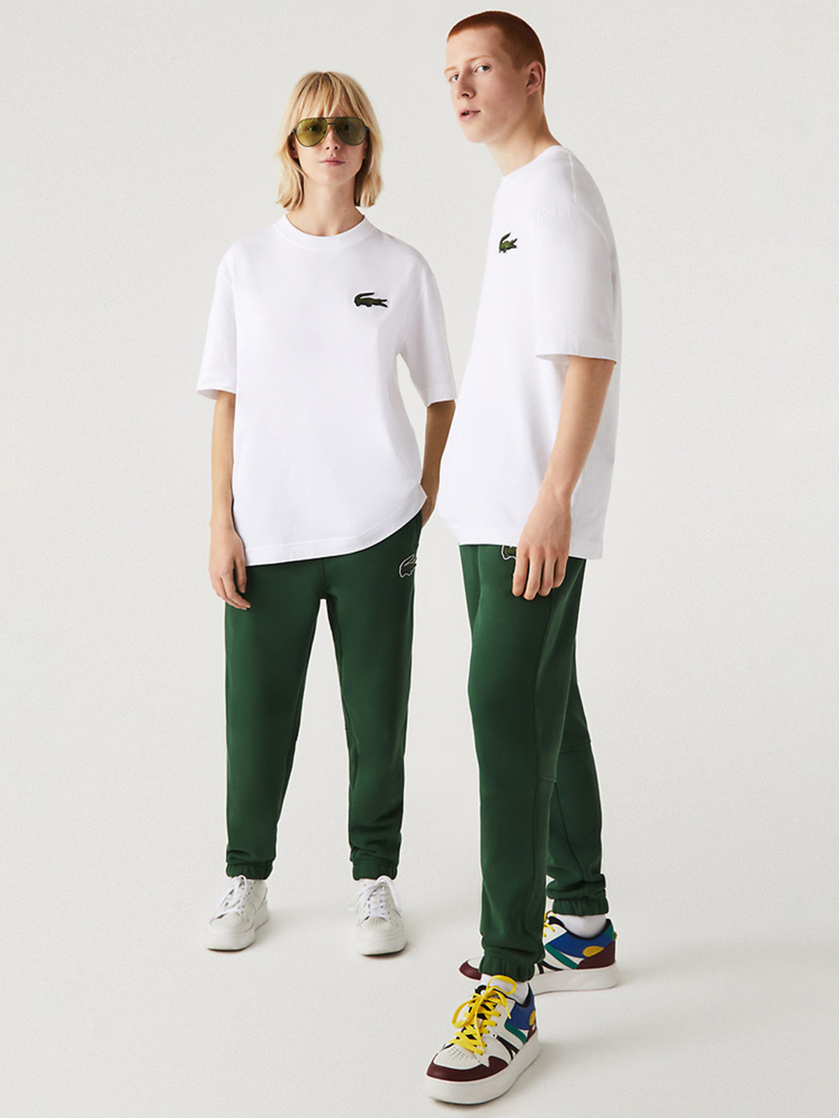 Lacoste Originals Loose T-Shirt in White | White