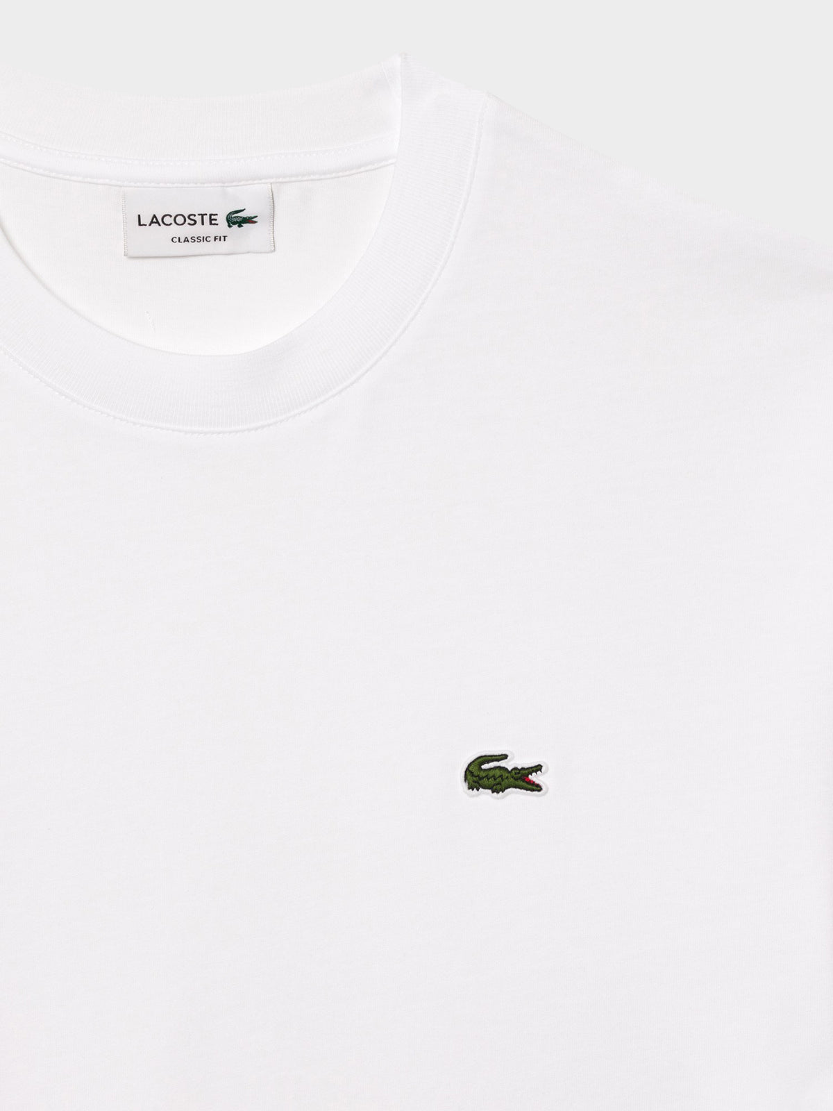 Lacoste Essential Classic Fit T-Shirt | White