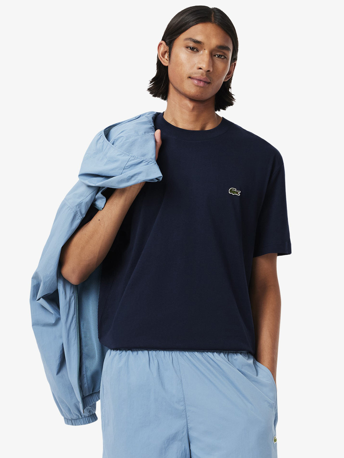 Lacoste Essential Classic Fit T-Shirt | Navy Blue