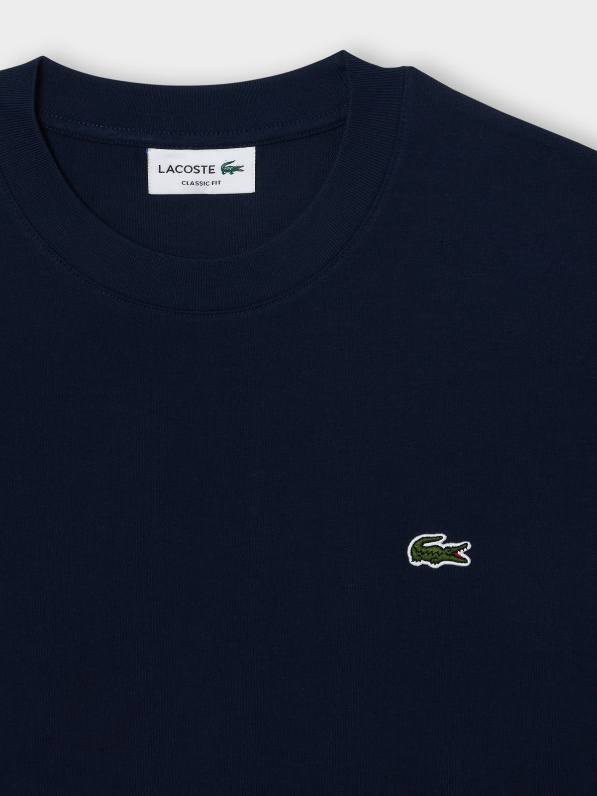 Lacoste Essential Classic Fit T-Shirt | Navy Blue