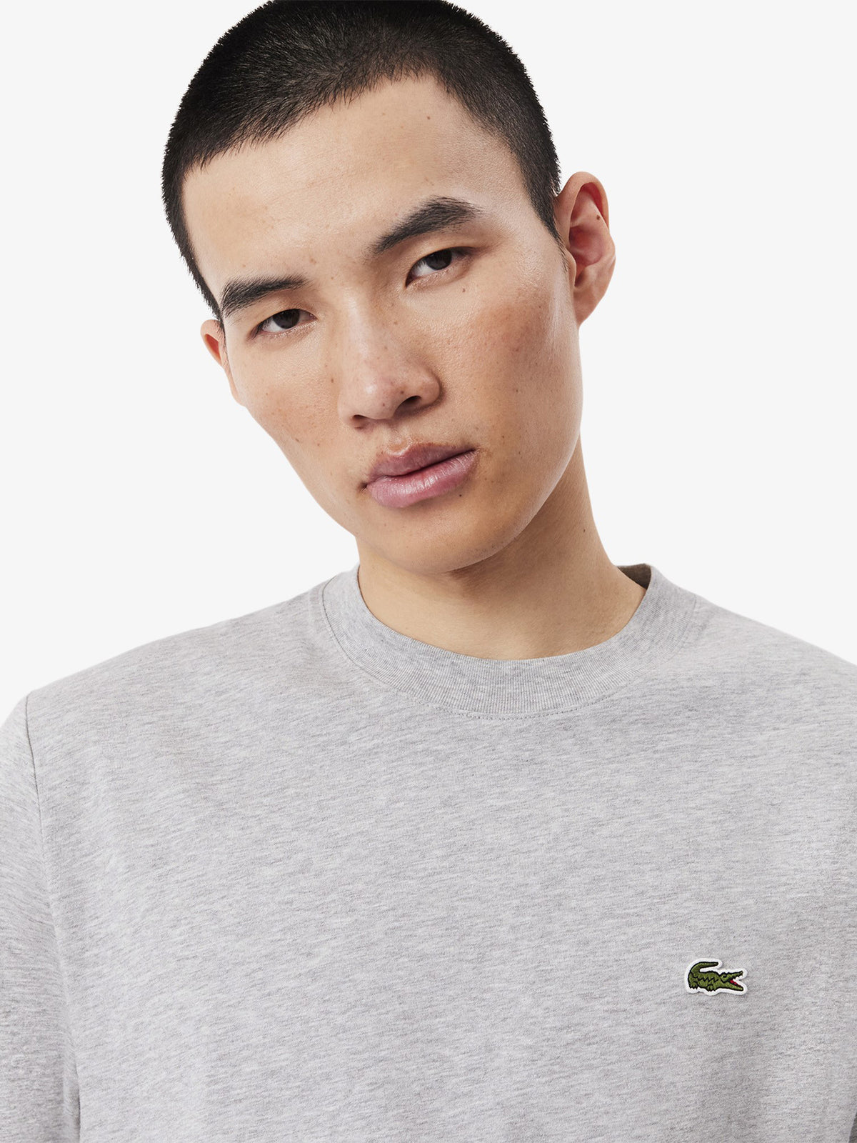 Lacoste Essential Classic Fit T-Shirt | Silver