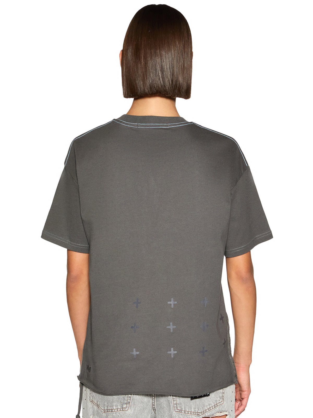 Ksubi Moniker Oh G Tee | Charcoal