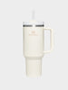 The Quencher H2.0 Flowstate Tumbler 40Oz - Cream/White