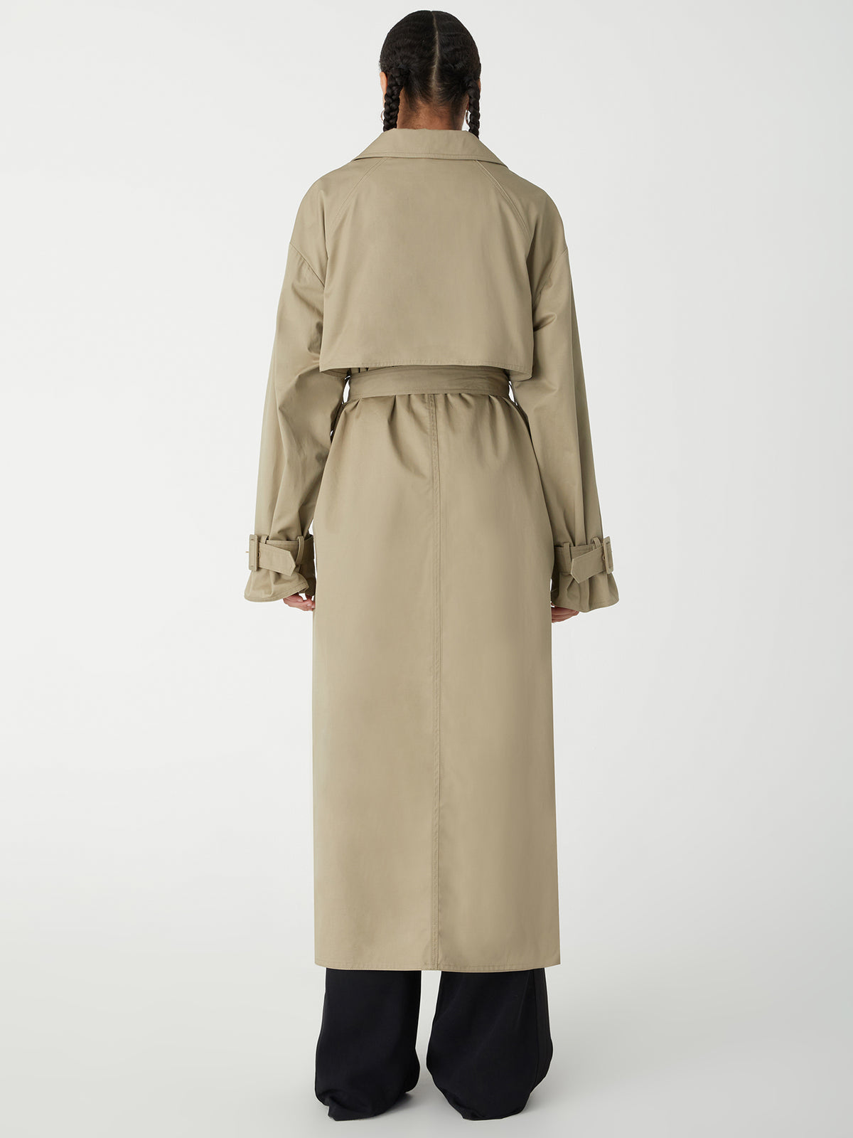 Misha Urban Maverick Trench Coat | Sage