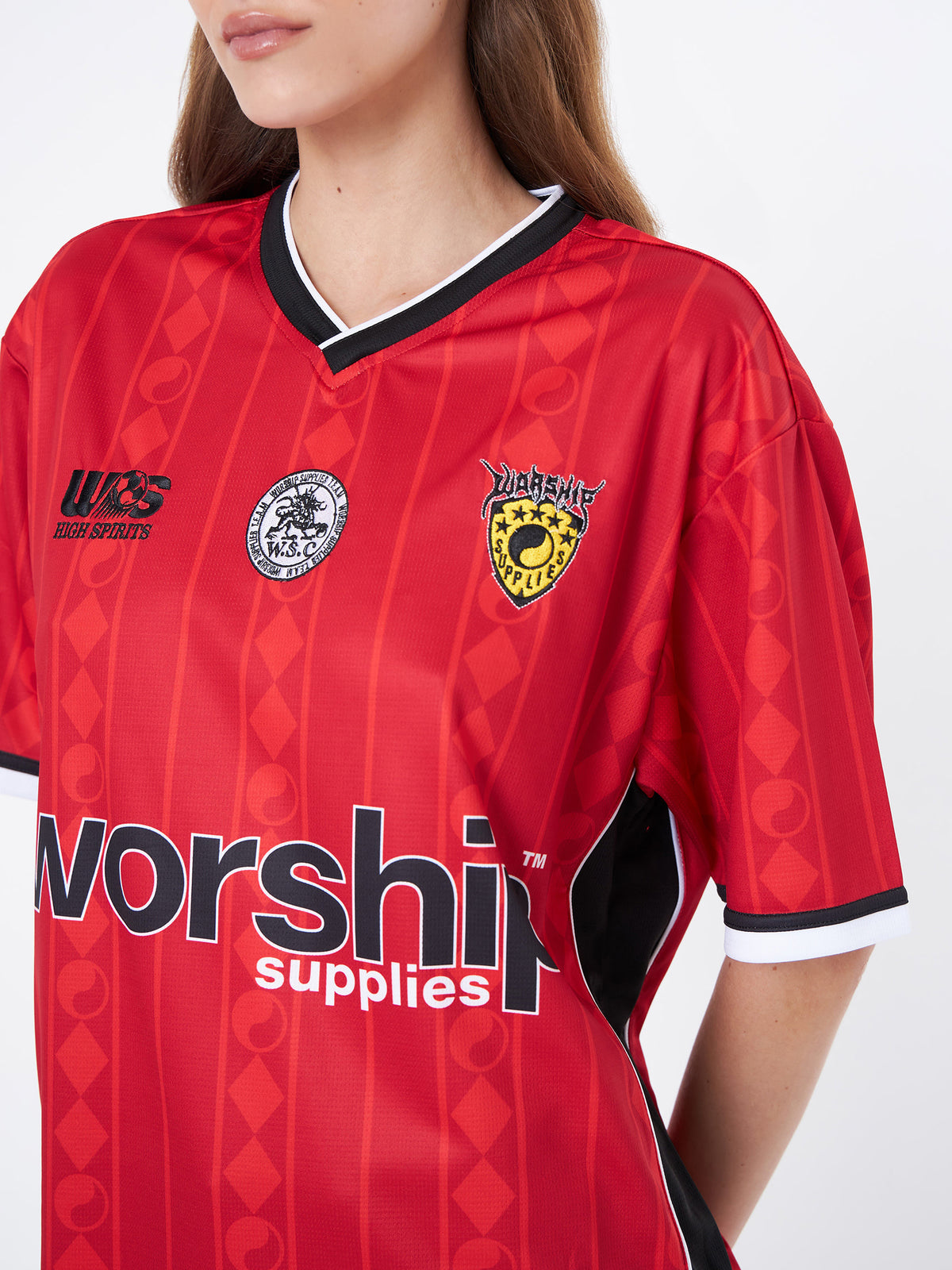 Worship Player Football Jersey | Worship Red