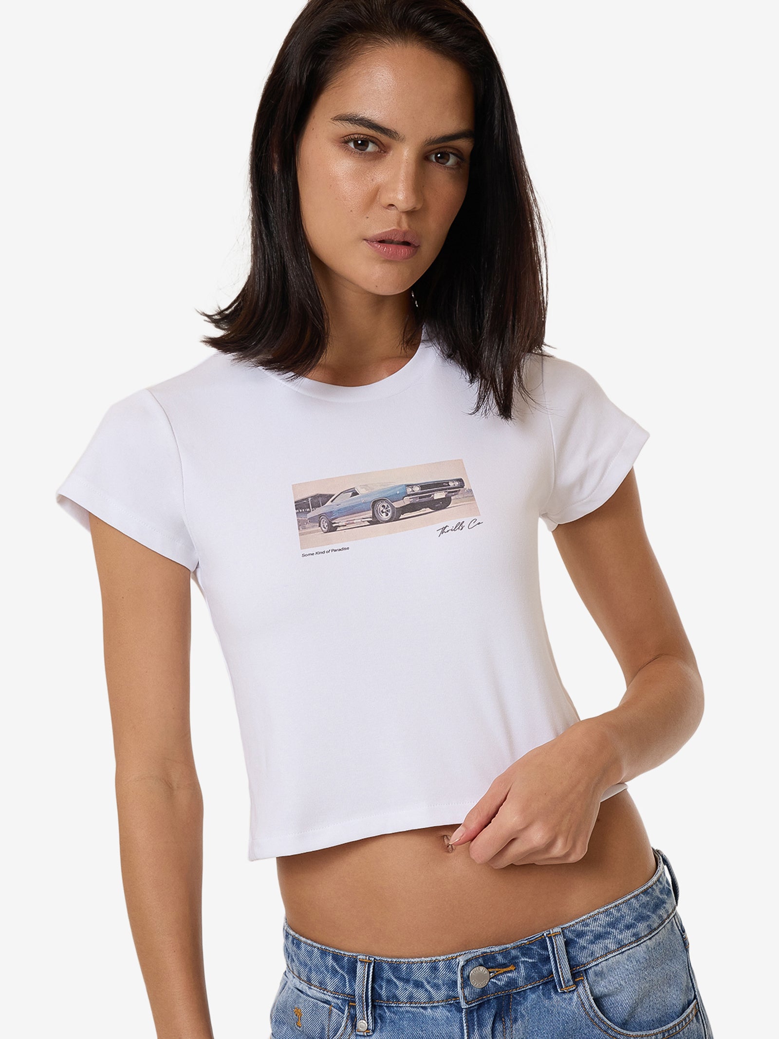 Paradise Wheels Mini Tee