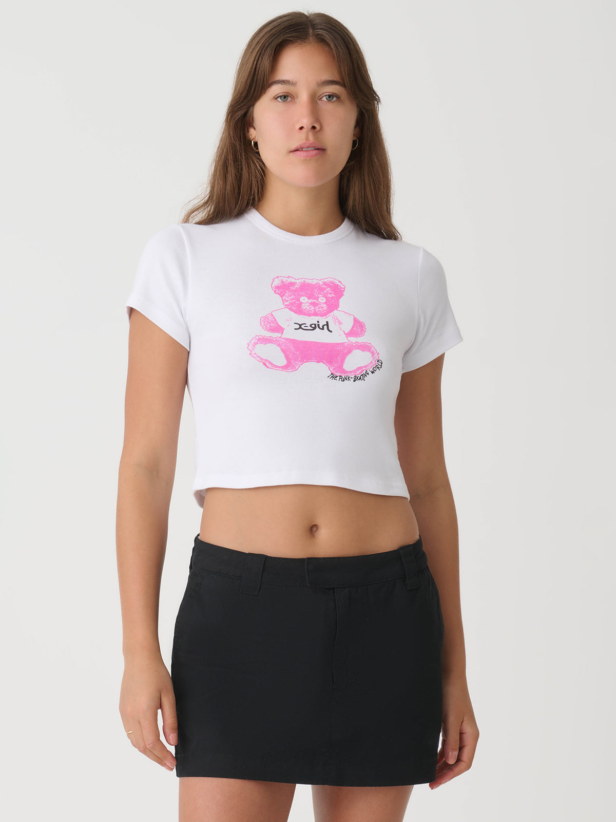 Xgirl Teddy Bear Baby T-Shirt in White | White