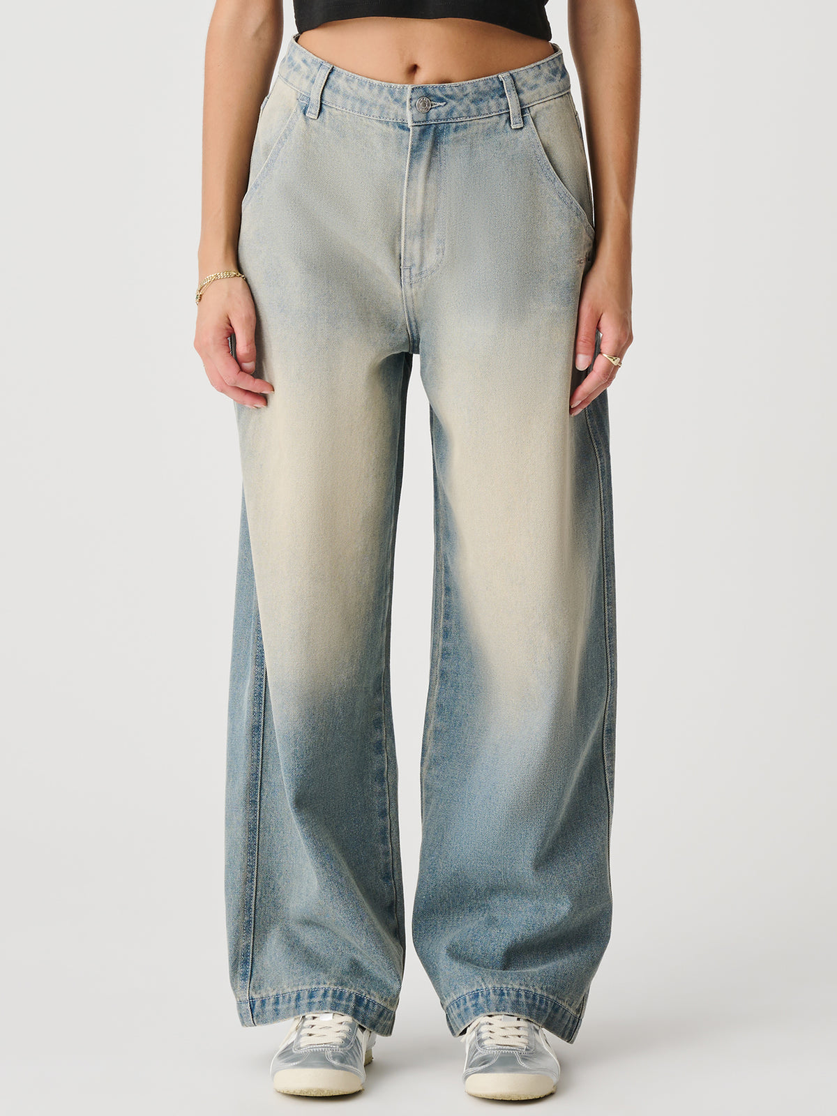 Xgirl Mills Baggy Pant | Dirty Blue