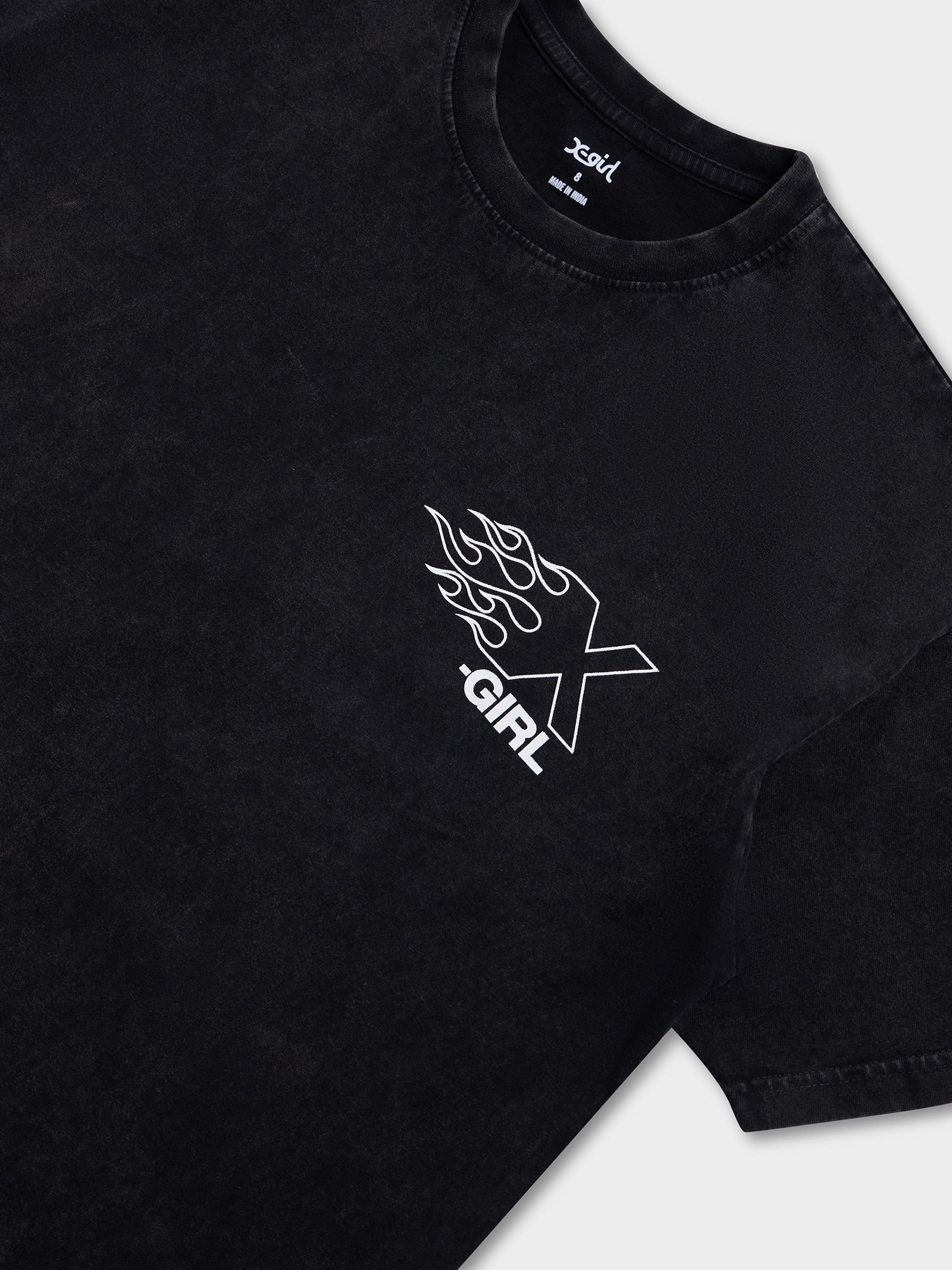 Burning X Logo Relaxed Tee