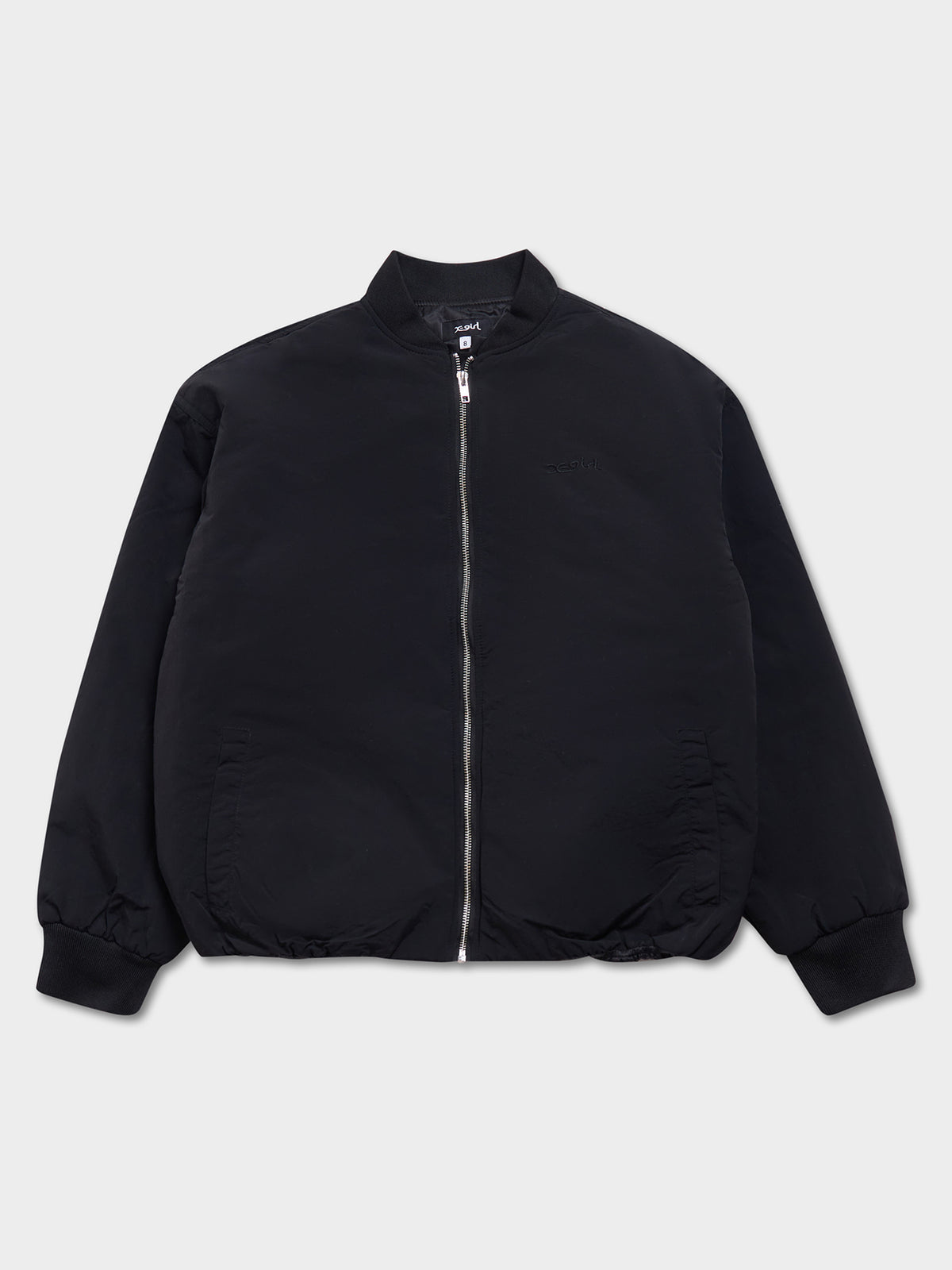 Xgirl Mills Puffy Bomber Jacket | Black