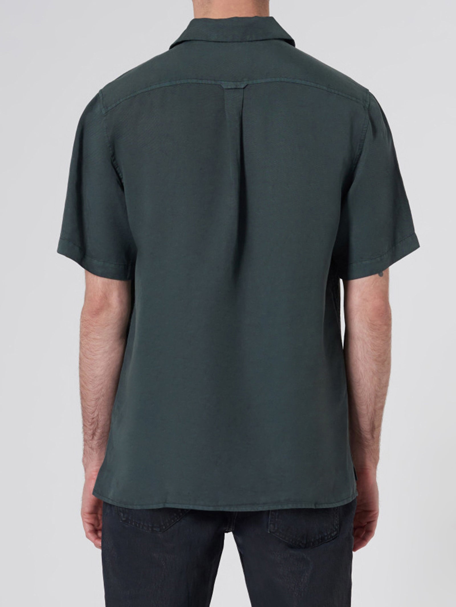 Neuw Curtis Short Sleeve Shirt in Spruce Green | Glue Store