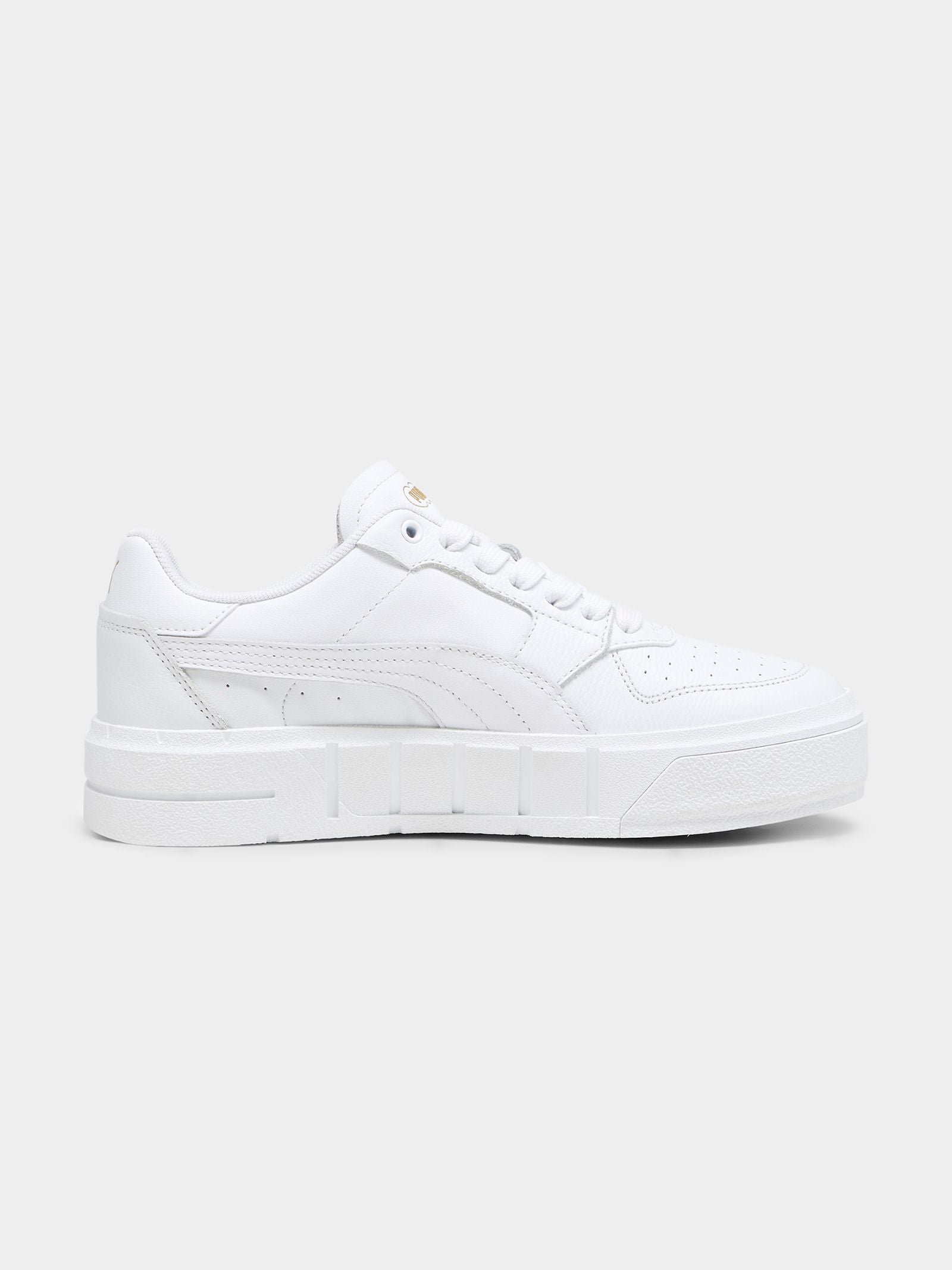 Puma Womens Cali Court Lth Sneaker in Puma White | Glue Store