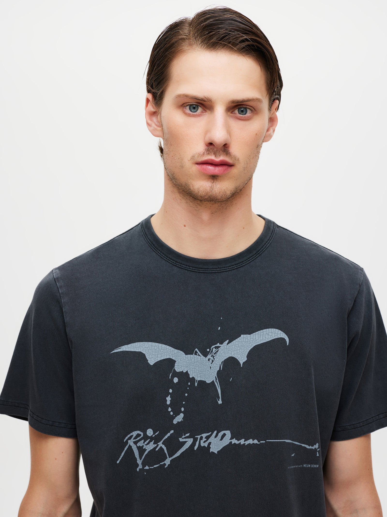 Neuw Steadman Tee 3 In Black Black Glue Store