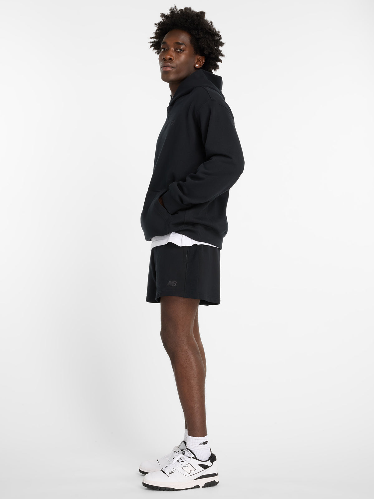 New Balance Athletics French Terry Short 5 | Black