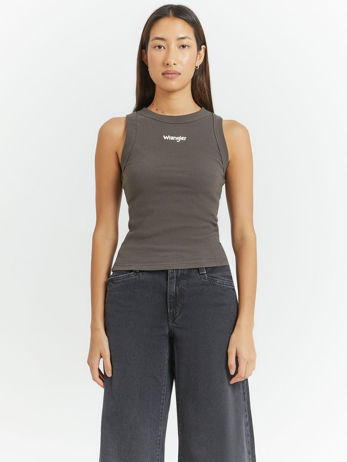 Wrangler Staple Rib Tank | Slate