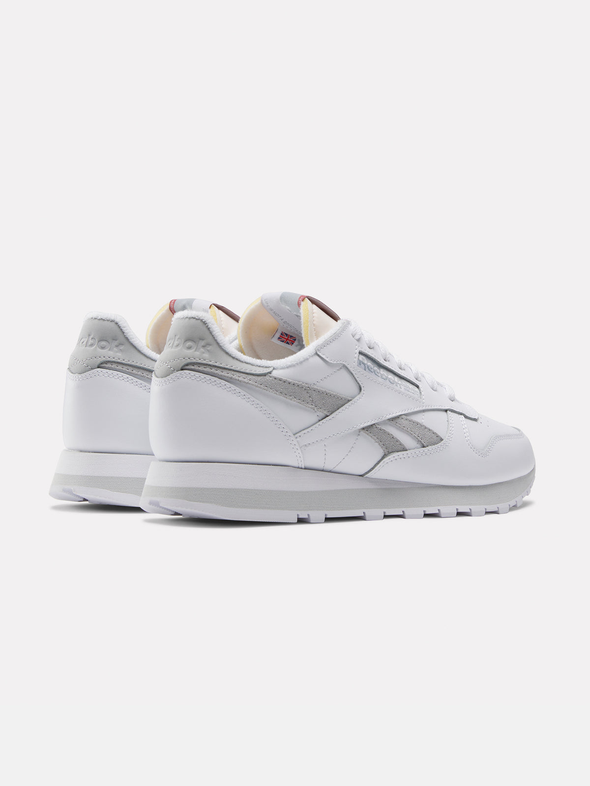 Reebok Unisex Classic Leather Sneaker | Cloud White/Pugry3/Pugry2