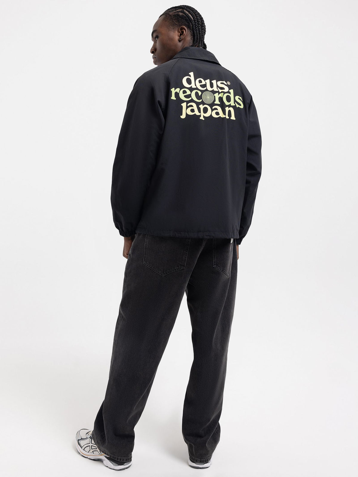 Deus Strata Coach Jacket | Black