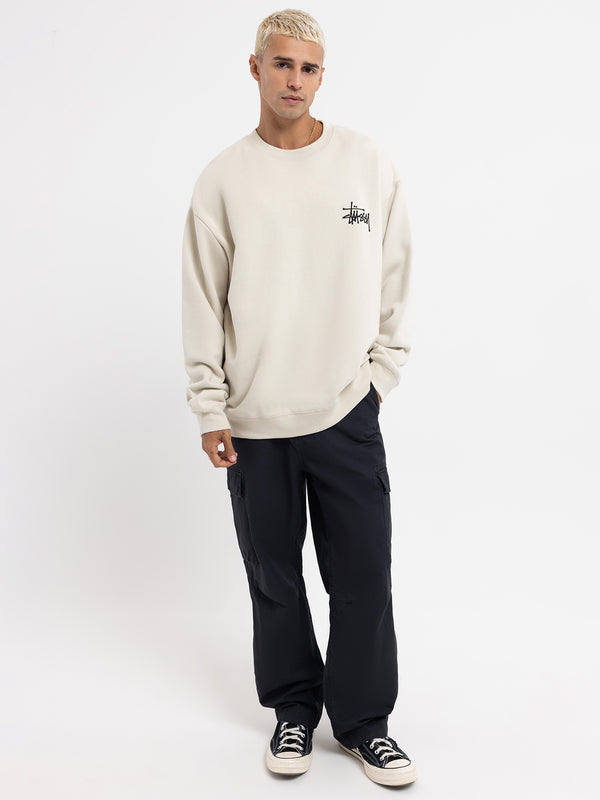 Stussy Graffiti Lcb Fleece Crew Stone | Glue Store