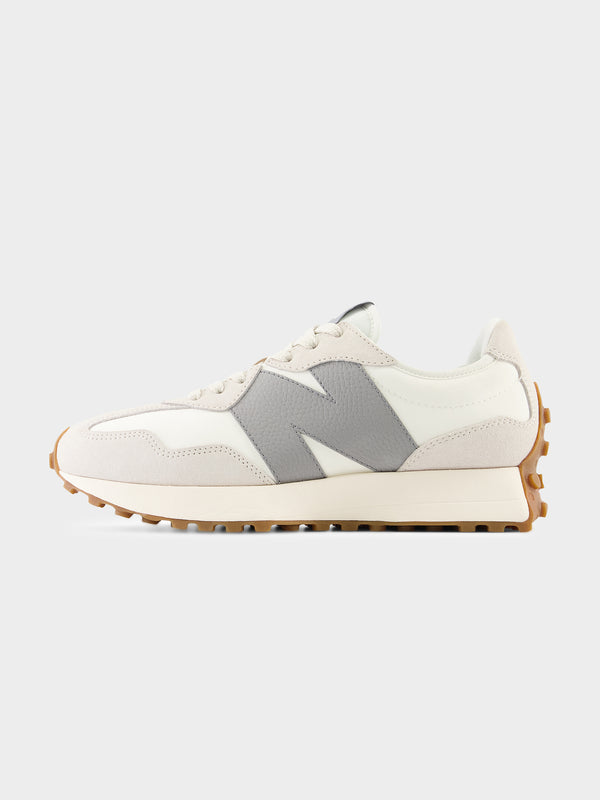 New balance Unisex 327 Sneakers in Grey & White | Glue Store