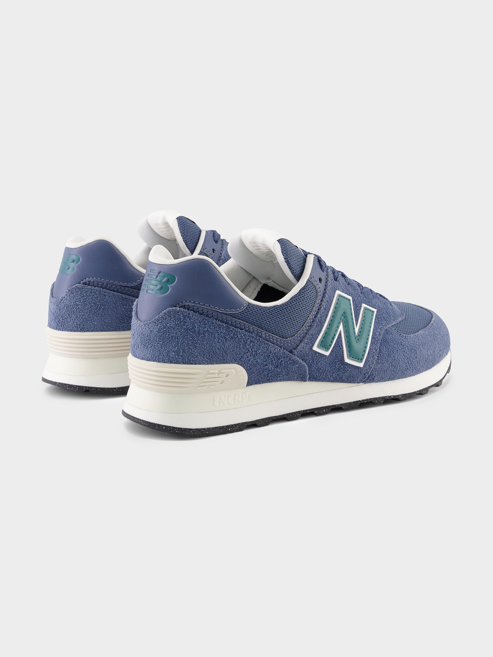 Unisex 574 Sneakers in Navy & Green