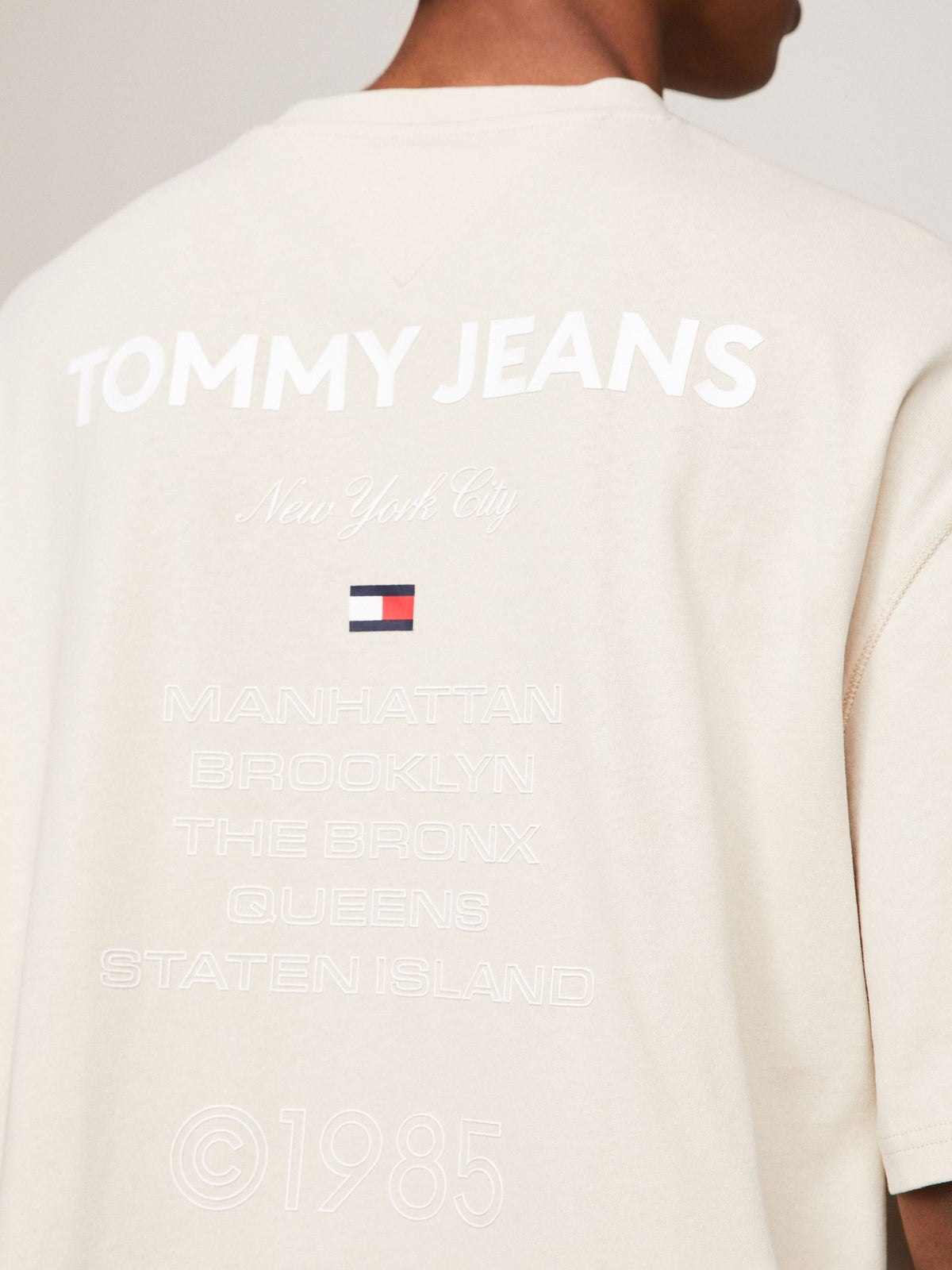 Tommy Hilfiger 1985 Collection OS Fit T-Shirt | Newsprint