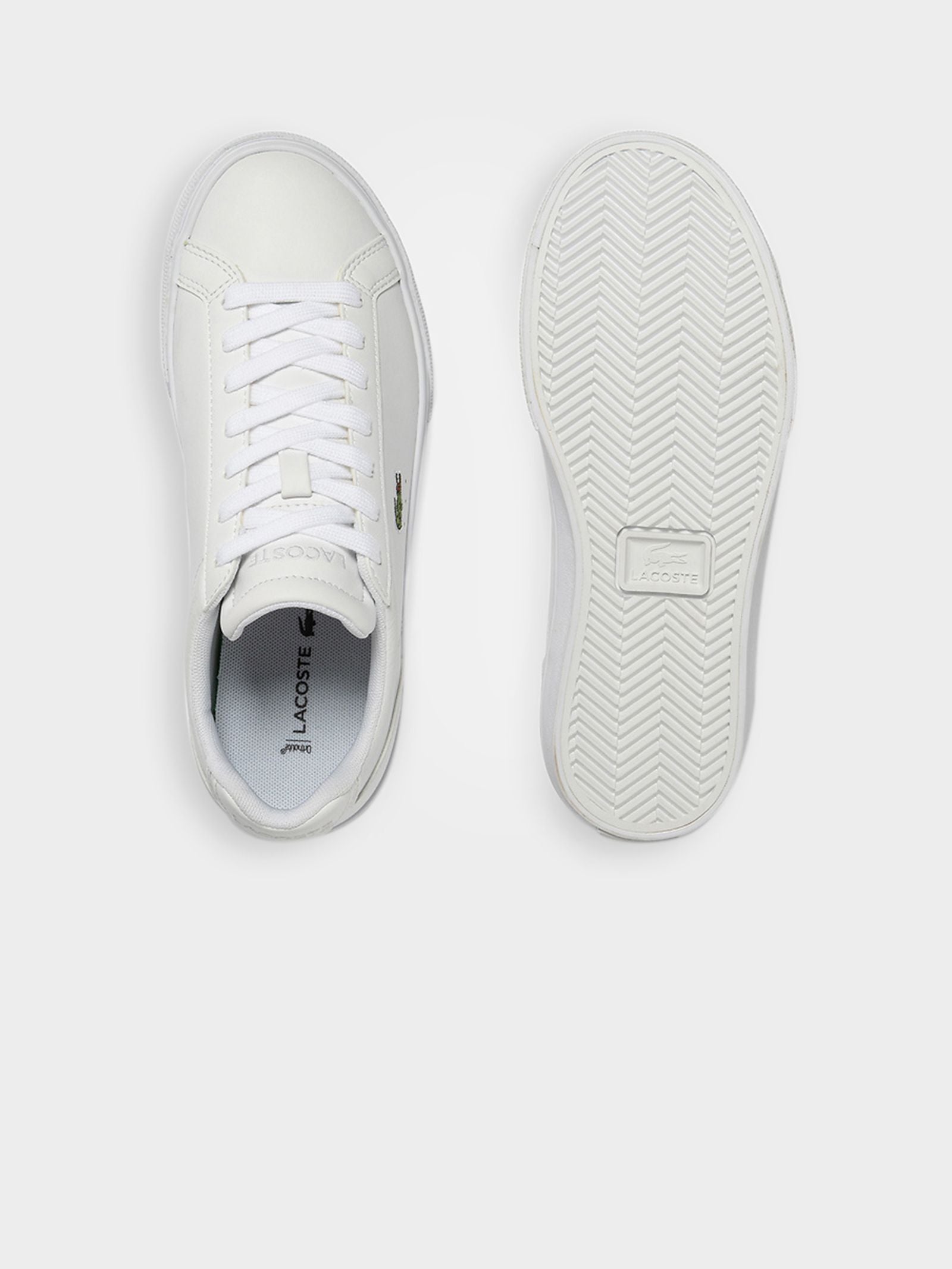 Lacoste Mens Lerond Pro Sneakers White/white | Glue Store