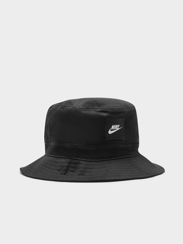 Nike Sportswear Future Core Bucket Hat in Black & White | Glue Store