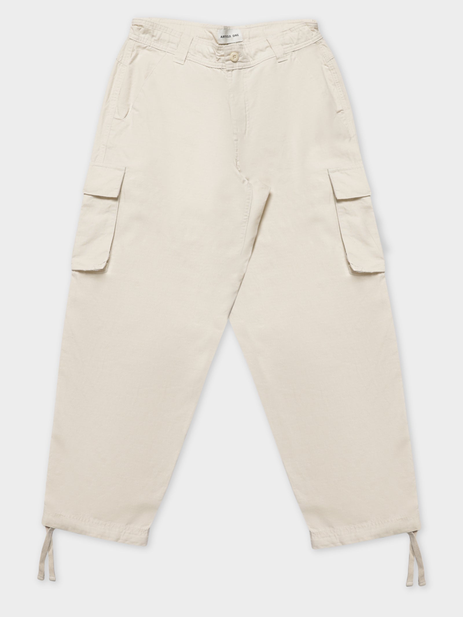 Wyatt Cargo Pants in Chalk