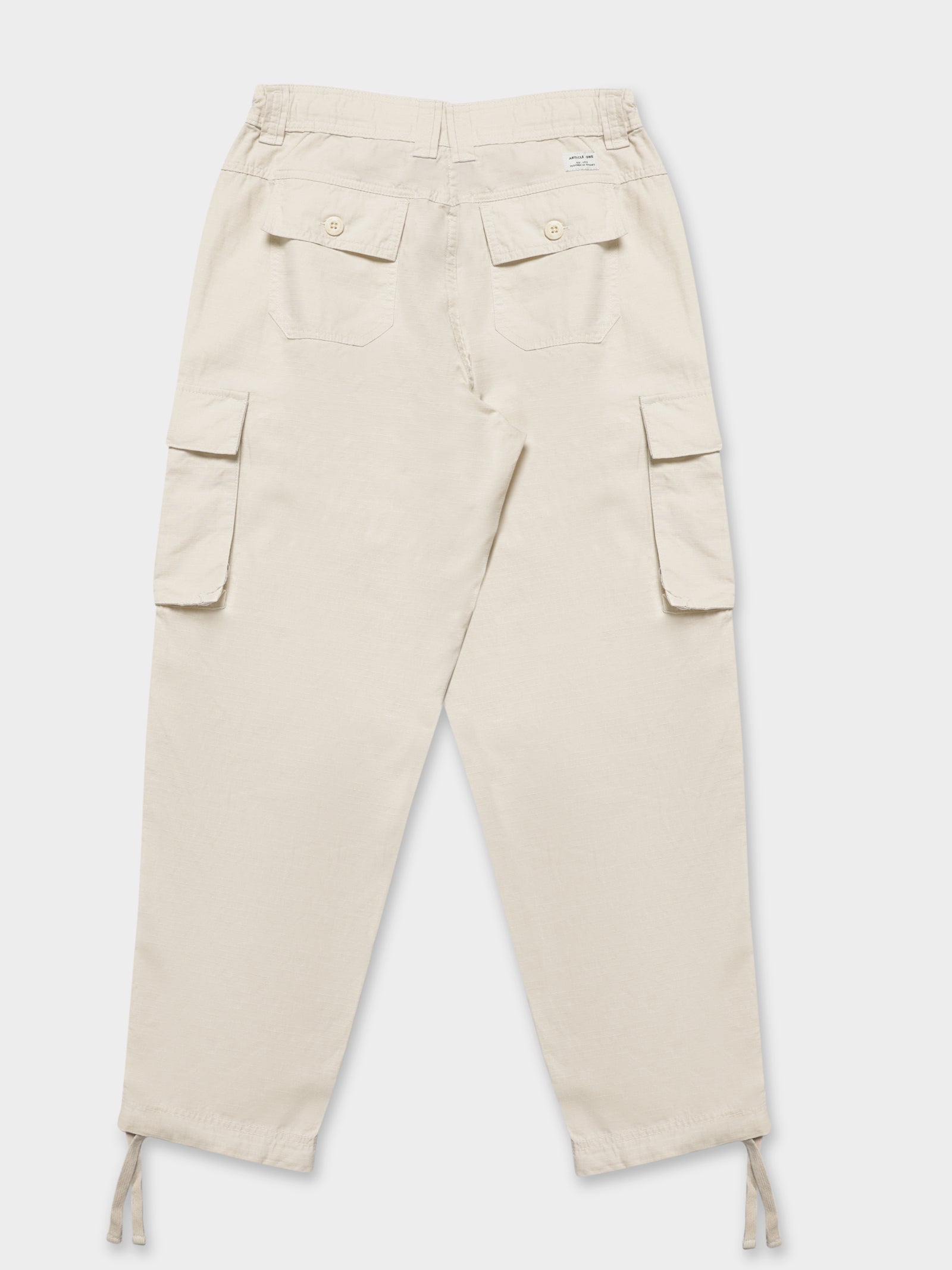 Wyatt Cargo Pants in Chalk