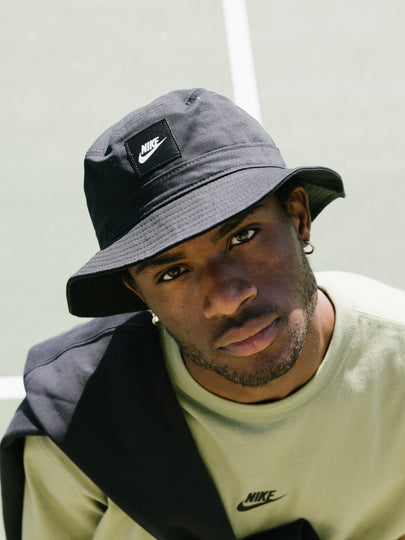 Sportswear Future Core Bucket Hat in Black & White