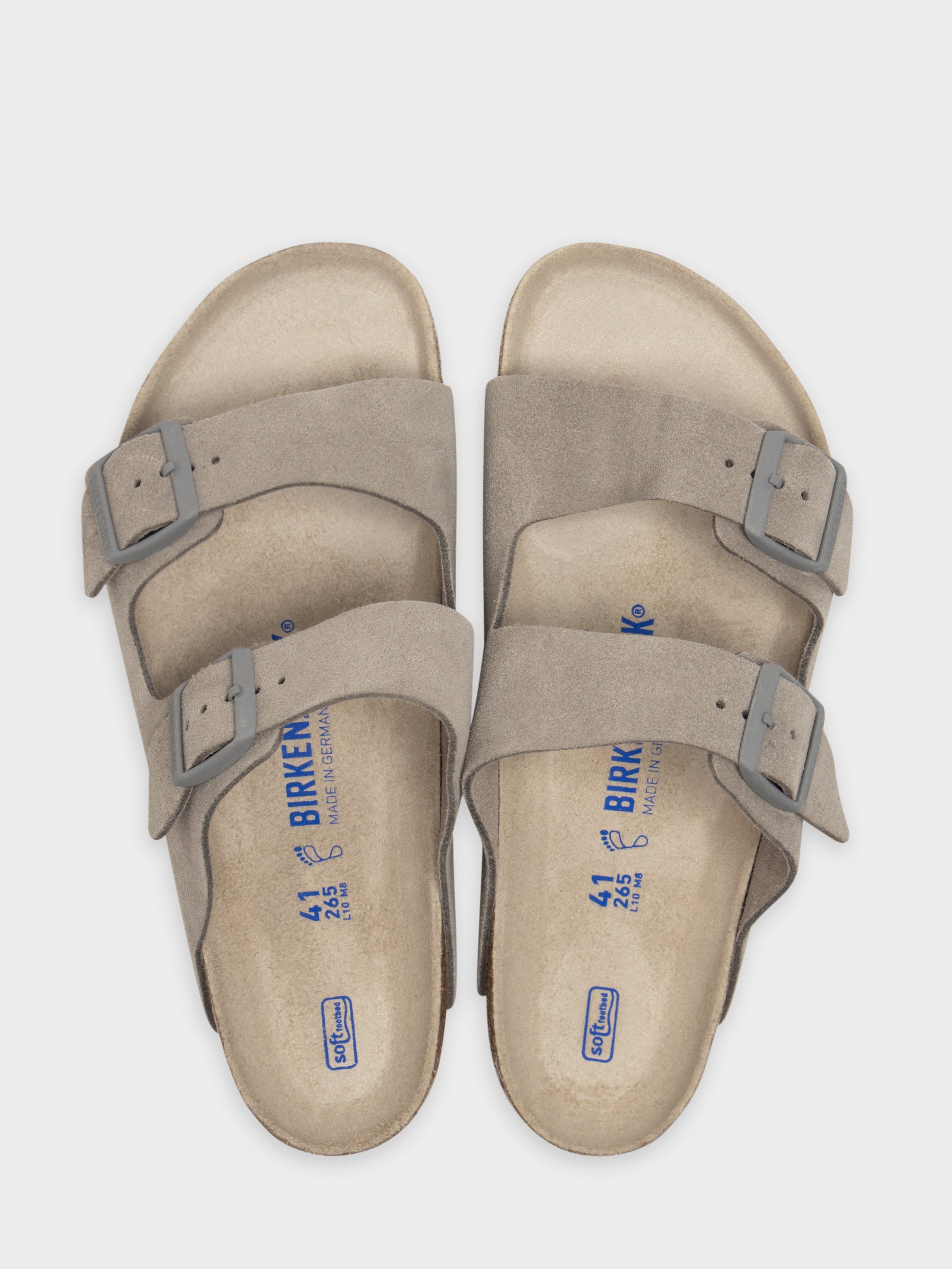 Unisex Arizona Sandal in Grey