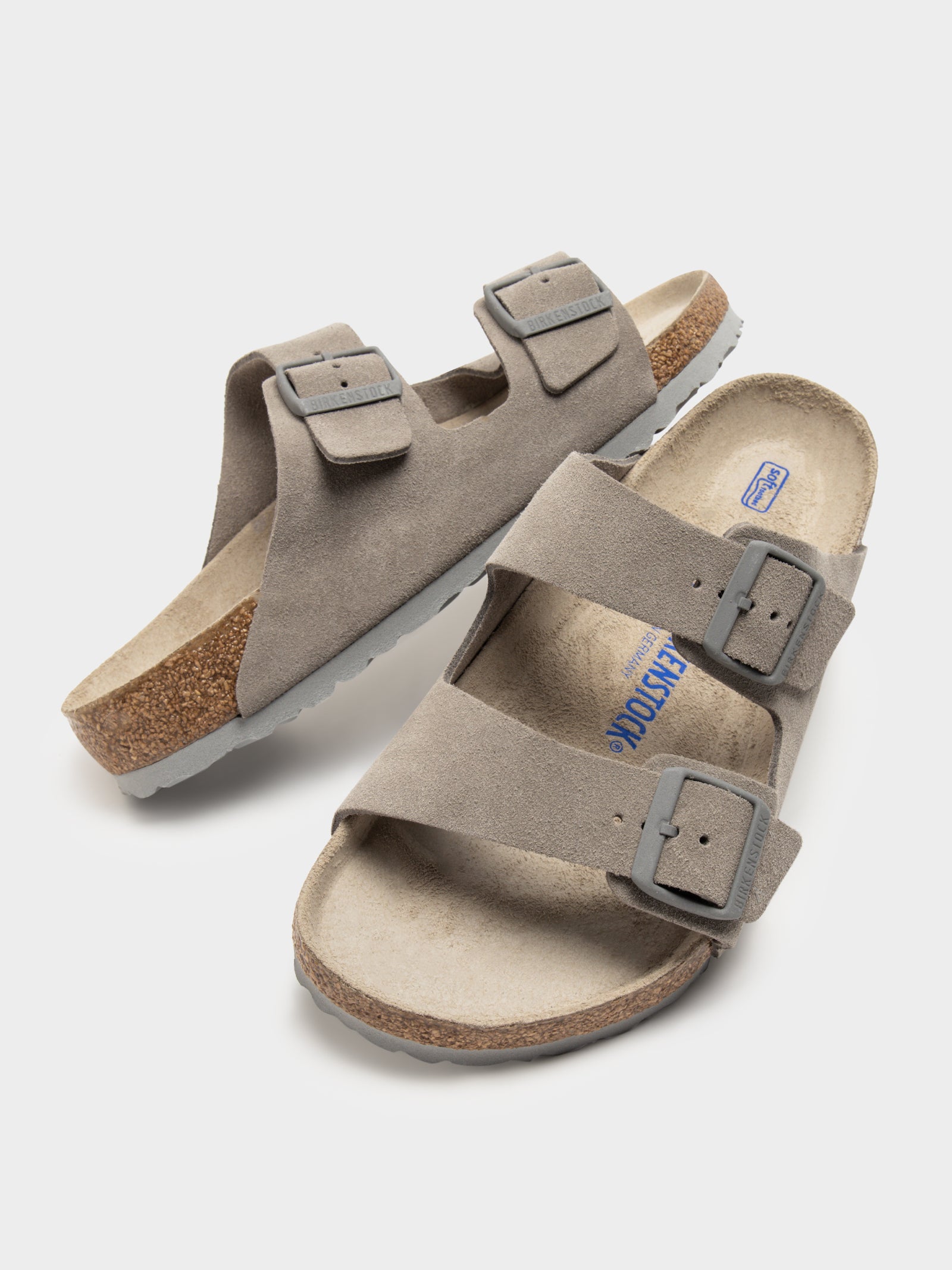 Unisex Arizona Sandal in Grey