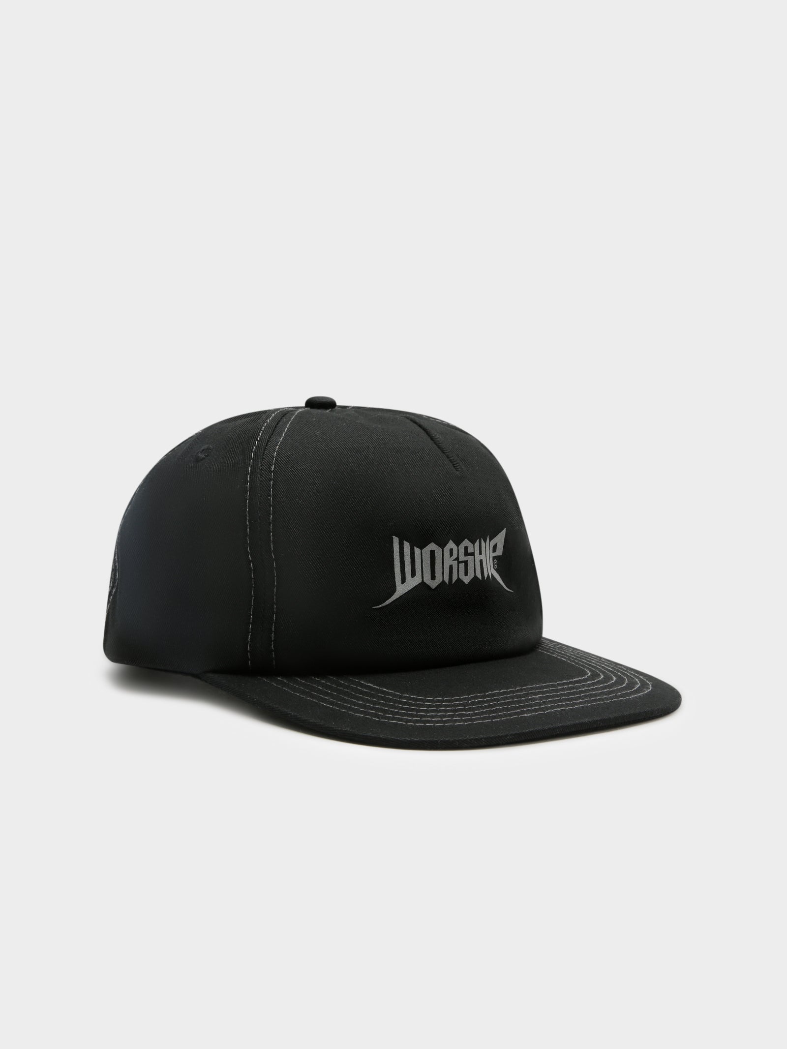 Heritage 86 Metal Swoosh Cap in Black - Glue Store