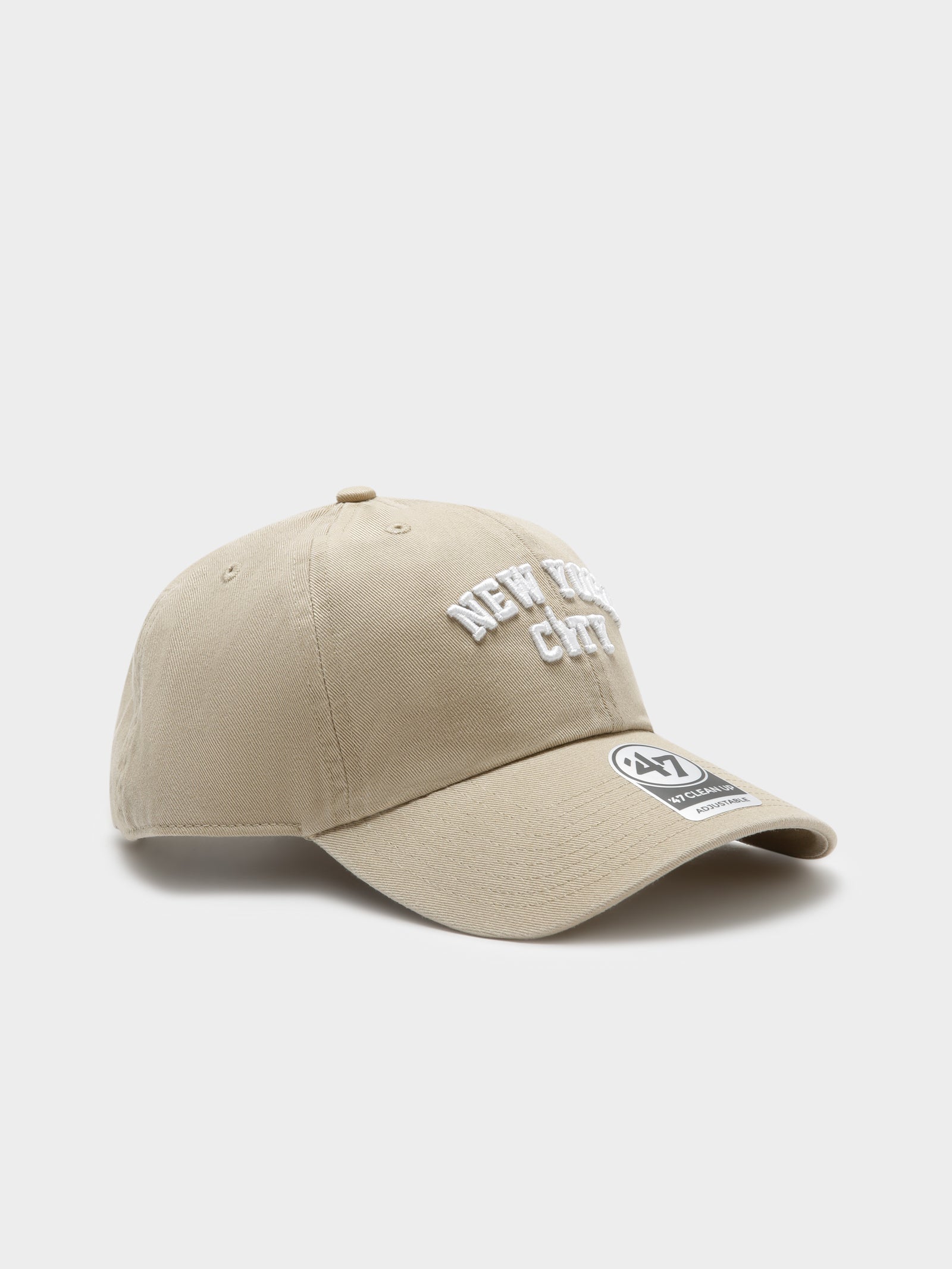 47 Clean Up New York Yankees Cap in Khaki & Black - Glue Store