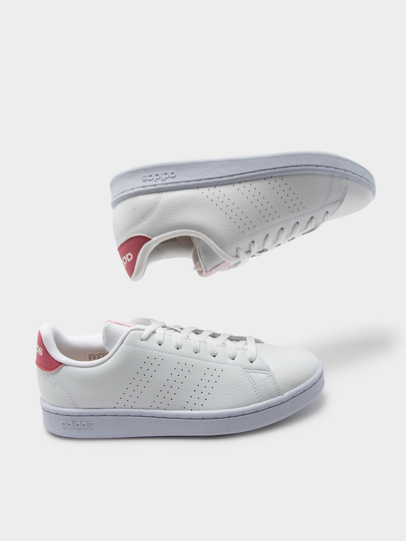 Womens Advantage Sneakers in Cloud White & Pink