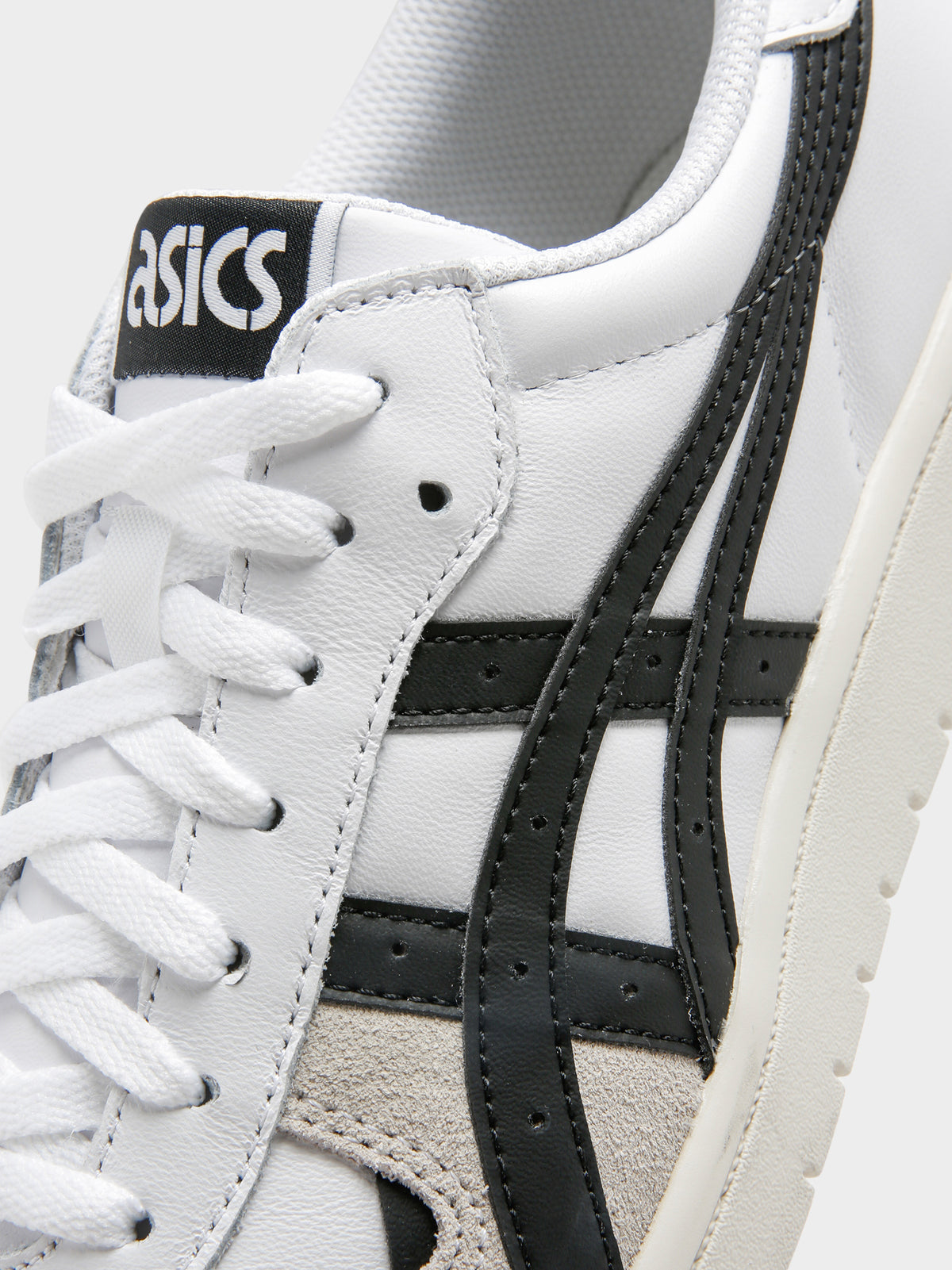 Asics Mens Japan S Sneakers in White & Black | White/Black