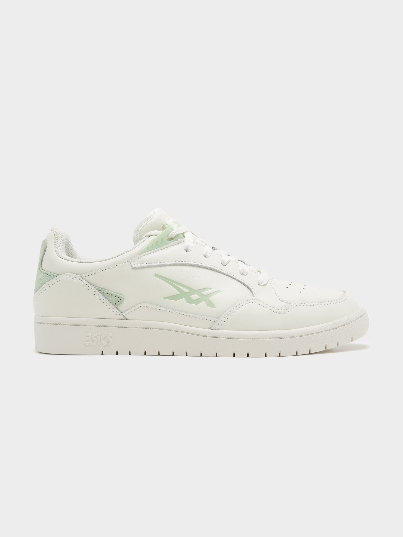 Womens Skycourt Sneakers in Cream and Jade