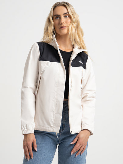 Antora Rain Jacket in TNF White