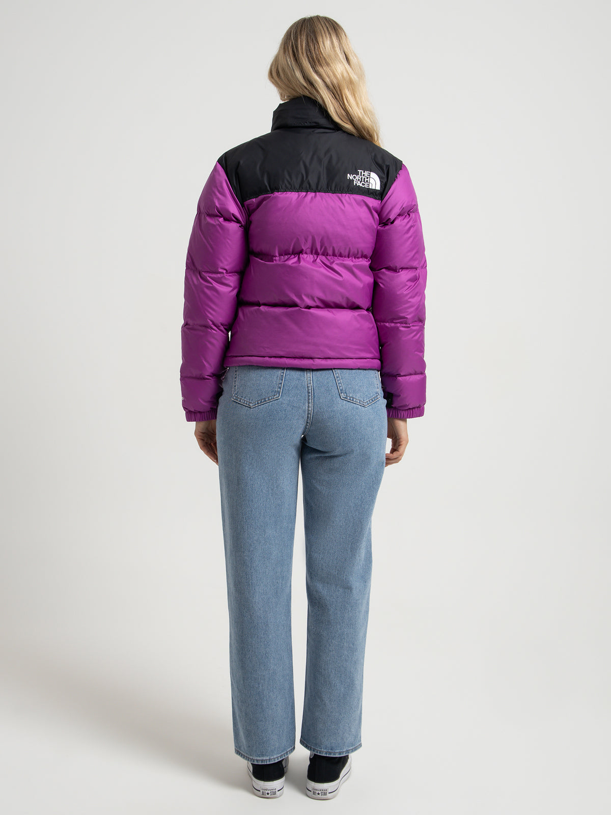 The North Face 96 Retro Nuptse Puffer Jacket in Purple | Purple