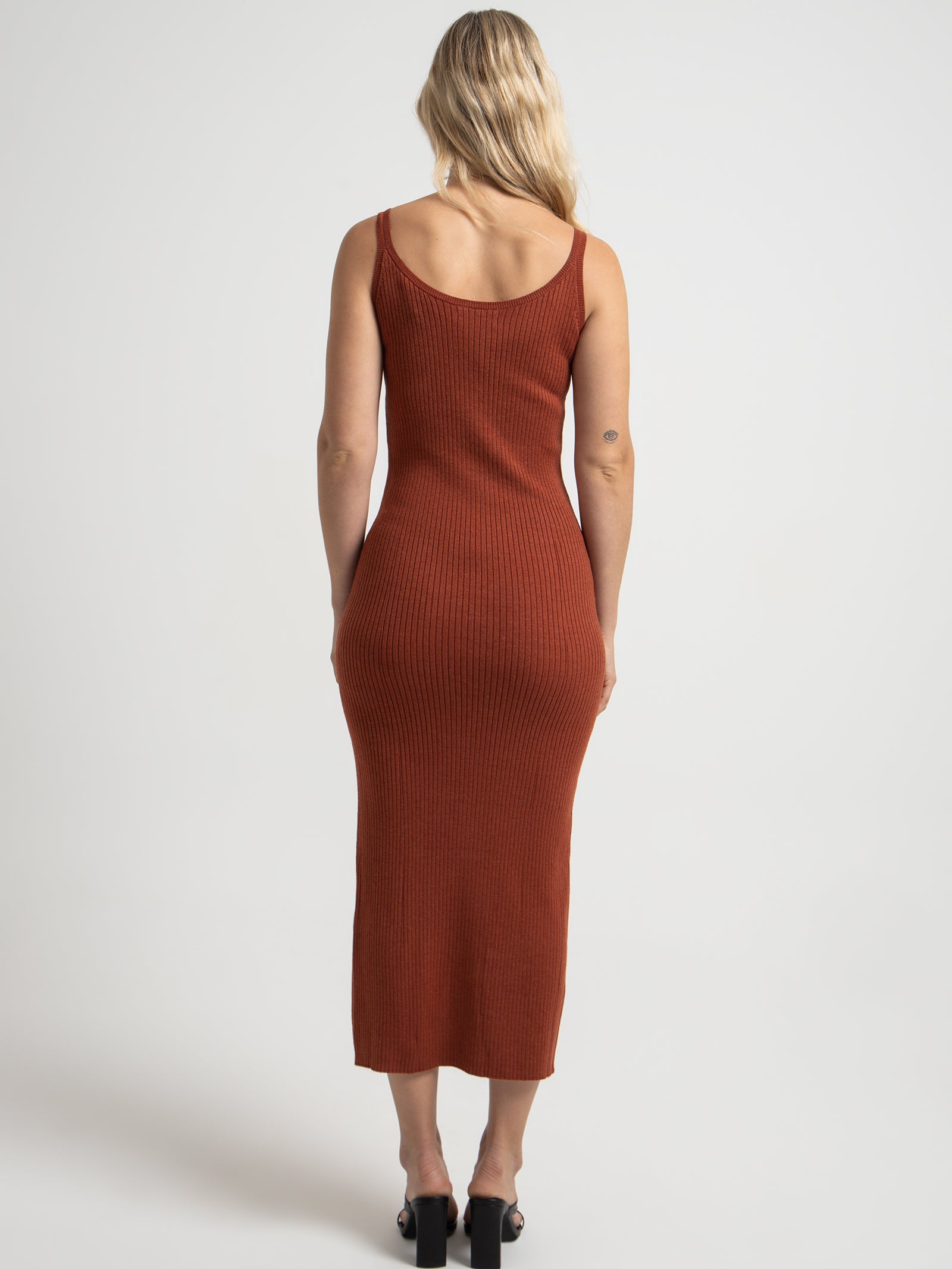 Malo Knit Dress in Sienna - Glue Store