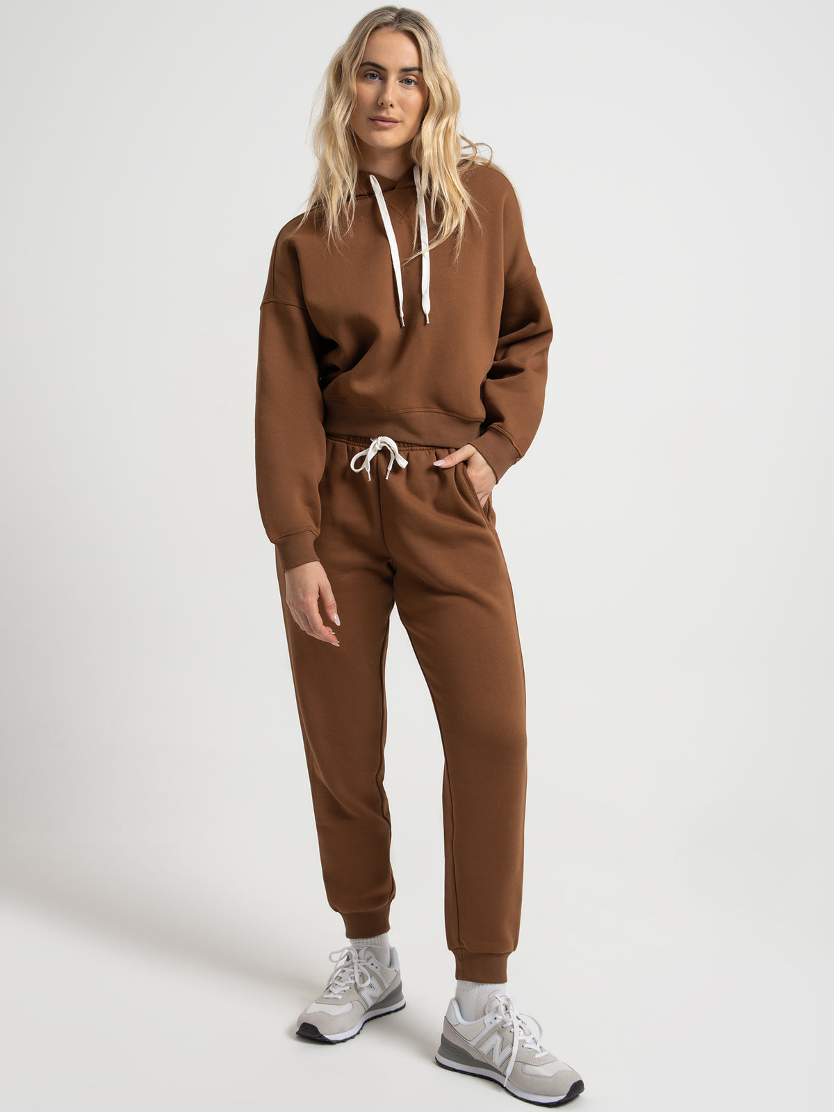 Nude Lucy Carter Classic Hoodie in Toffee | Toffee