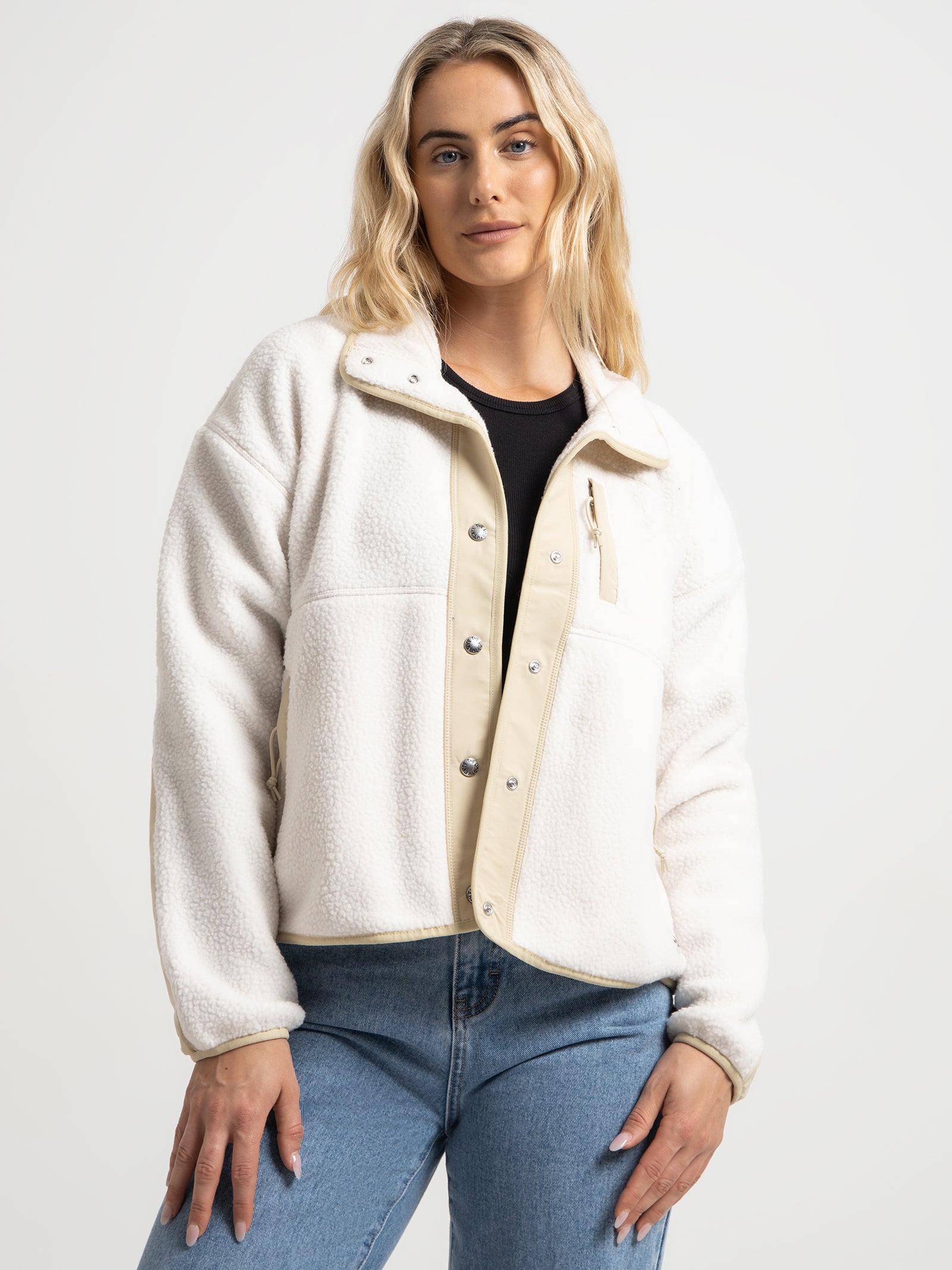 Cragmont Fleece Jacket in White